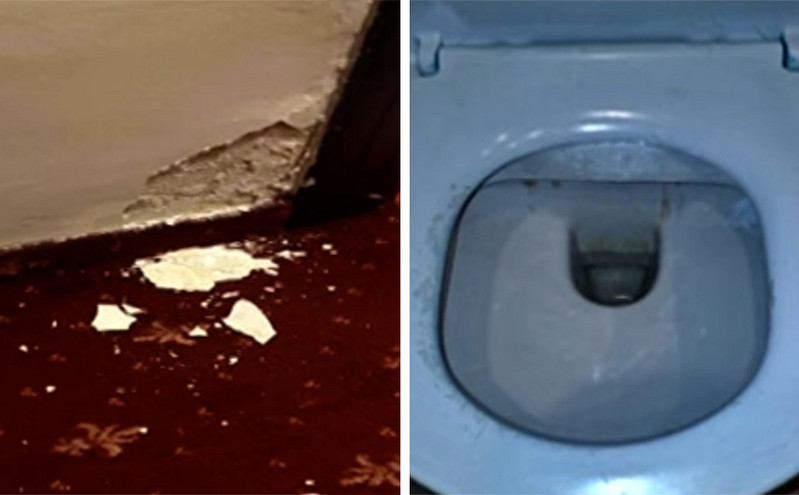 Εκδρομή Κύπριων μαθητών σε ξενοδοχείο-τρώγλη της Θεσσαλονίκης: Κατσαρίδες, σπασμένα πλακάκια και βρώμικες τουαλέτες