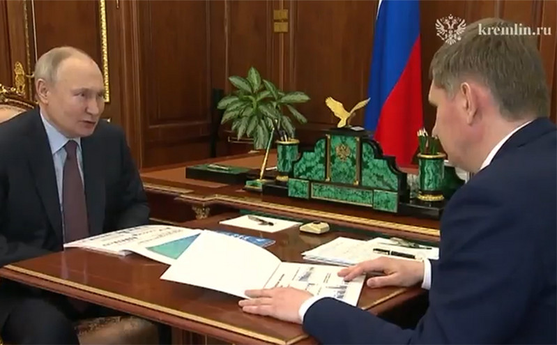Στο Κρεμλίνο ο Πούτιν την επομένη της επίθεσης με drone &#8211; Δείτε βίντεο
