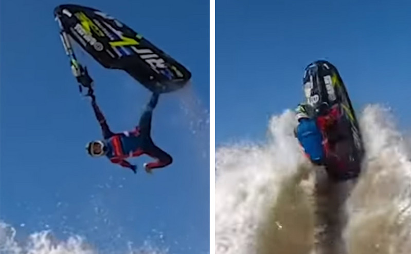 Όταν έχεις στυλ ακόμη και στο jet ski