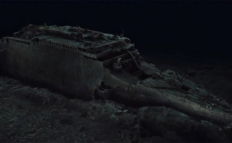 Τρισδιάστατο βίντεο αποκαλύπτει το ναυάγιο του Τιτανικού όπως δεν το έχουμε ξαναδεί