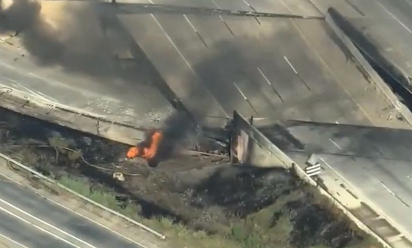ΗΠΑ: Κατέρρευσε τμήμα αυτοκινητοδρόμου στη Φιλαδέλφεια μετά από φωτιά σε βυτιοφόρο όχημα