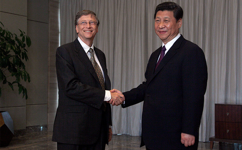 Γιατί πάει ο Μπιλ Γκέιτς στην Κίνα &#8211; Η σπάνια συνάντηση για αμερικανό επιχειρηματία με τον πρόεδρό της