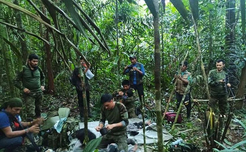 Κολομβία: Βρέθηκαν ζωντανά τέσσερα παιδιά που αγνοούνταν στη ζούγκλα για 40 ημέρες
