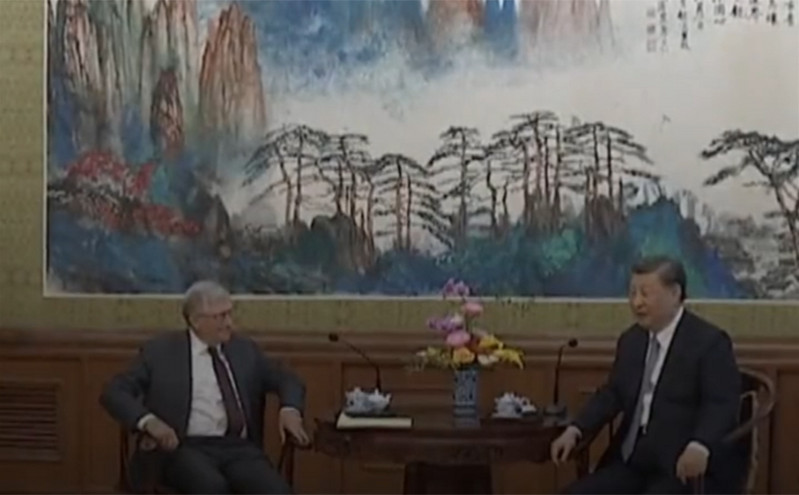 Συνάντηση Μπιλ Γκέιτς και Σι Τζινπίνγκ στην Κίνα &#8211; «Ο πρώτος Αμερικανός φίλος που βλέπω φέτος»