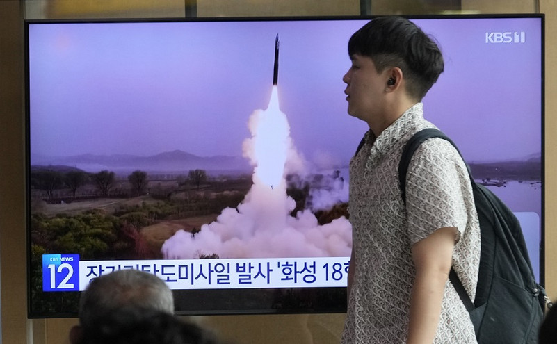Συγκαλείται εκτάκτως το Συμβούλιο Ασφαλείας του ΟΗΕ μετά τη νέα εκτόξευση βαλλιστικού πυραύλου από τη Βόρεια Κορέα