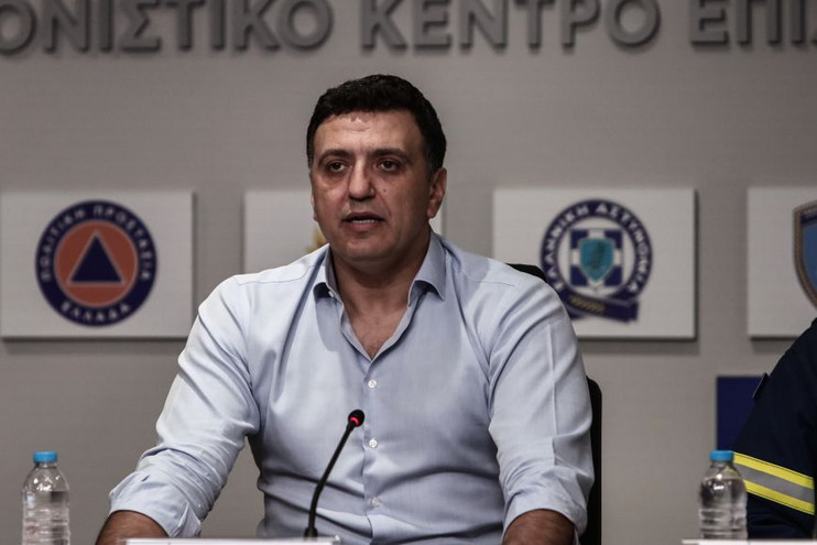 Στη Λάρισα ο Βασίλης Κικίλιας ενόψει της επερχόμενης κακοκαιρίας