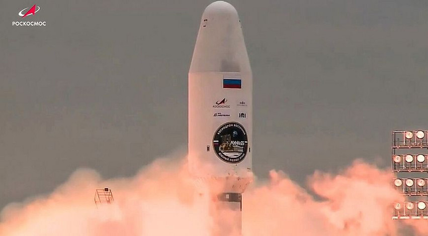 Ρωσία: Προβλήματα στην προσσελήνωση του διαστημόπλοιου Luna-25 ανακοίνωσε η Roskosmos