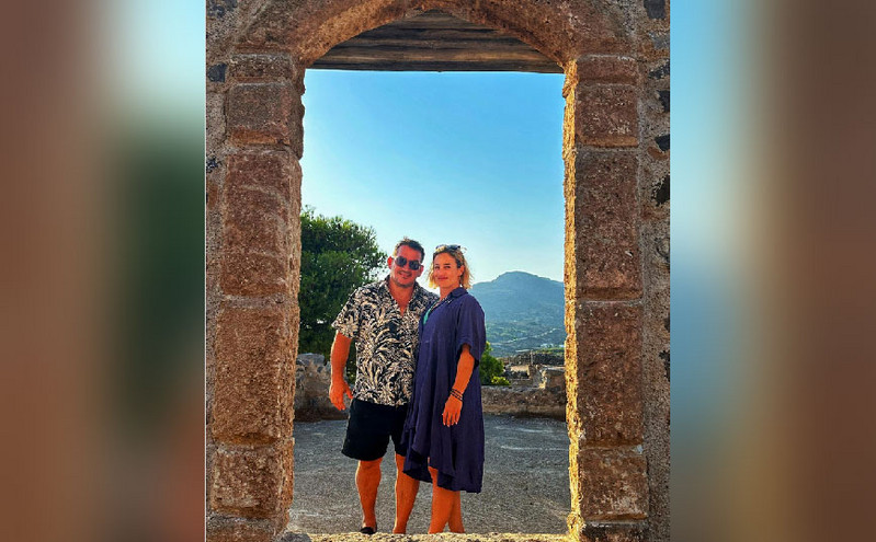 O Πύρρος Δήμας και η Aφροδίτη Σκαφίδα ανέβασαν φωτογραφία από τις καλοκαιρινές τους διακοπές &#8211; «Εσύ και εγώ»