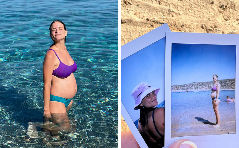 Έγκυος η Δανάη Μιχαλάκη &#8211; Η φωτογραφία με φουσκωμένη κοιλίτσα