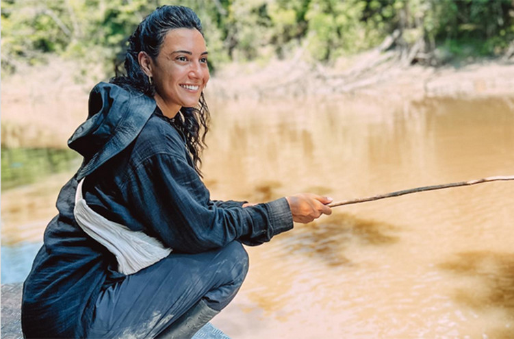Η Ευγενία Σαμαρά το έριξε στο ψάρεμα &#8211; Στα δίχτυα της πιράνχας στον Αμαζόνιο