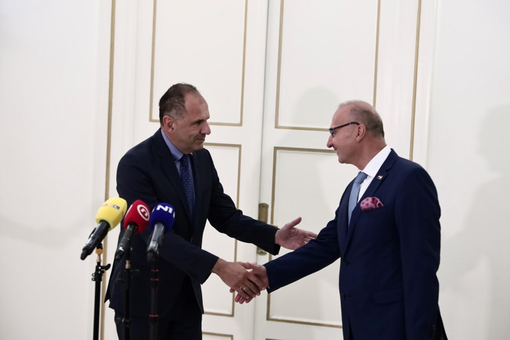 Συνάντηση Γεραπετρίτη &#8211; Γκρίλιτς Ράντμαν με φόντο τη δολοφονία Κατσούρη: «Βρισκόμαστε σε διαρκή επικοινωνία»