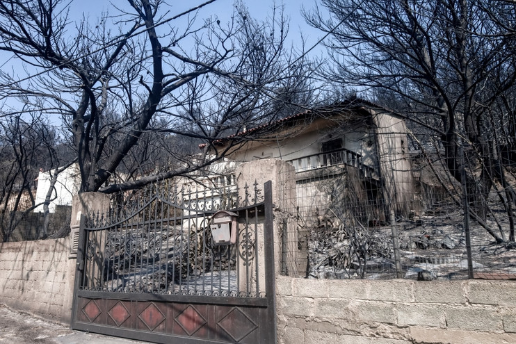Στις στάχτες της Πάρνηθας: Απελπισία των κατοίκων για τη ζωή και τις περιουσίες που έχασαν