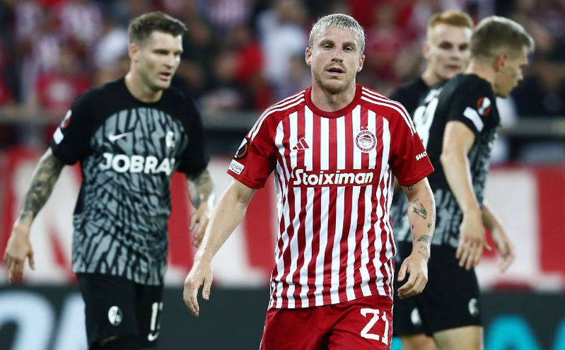 Ολυμπιακός &#8211; Φράιμπουργκ: 0-1 στο 9&#8242; Σαλάι