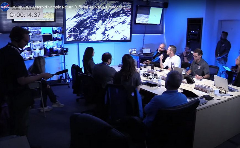 NASA: Προσγειώθηκε το σκάφος με δείγμα επικίνδυνου αστεροειδούς που φέρεται να βρίσκεται σε πορεία σύγκρουσης με τη Γη