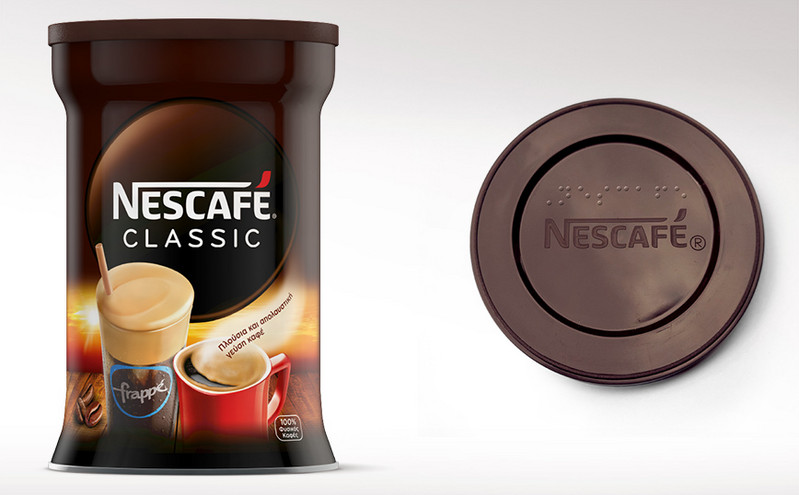 Ο καφές NESCAFÉ® Classic ενσωματώνει τη Γραφή Braille στις συσκευασίες του στην ελληνική αγορά