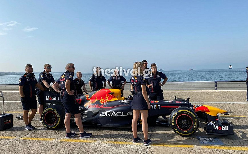 H Formula 1 ήρθε στη Θεσσαλονίκη &#8211; Μονοθέσιο της Red Bull θα τρέξει σήμερα στη Νέα Παραλία