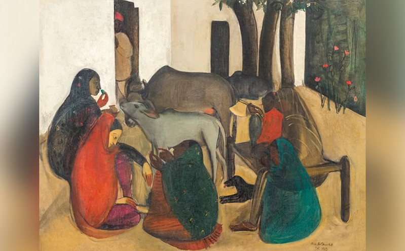 Το έργο «The Story Teller» είναι ο πιο ακριβός πίνακας της Ινδίας &#8211; Πουλήθηκε για 7,44 εκατομμύρια δολάρια