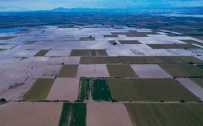 Η «ακτινογραφία» της καταστροφής στη Θεσσαλία: Σε ποιες περιοχές υπάρχουν καλλιεργήσιμες εκτάσεις