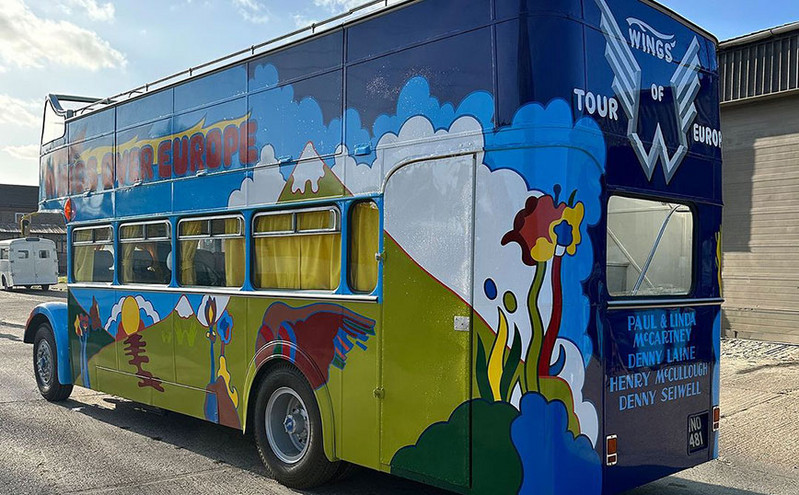 Πολ ΜακΚάρτνεϊ και Wings: Το θρυλικό λεωφορείο της πρώτης τους περιοδείας πωλείται σε δημοπρασία