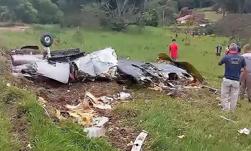 Επτά άνθρωποι σκοτώθηκαν σε συντριβή μικρού αεροσκάφους στη Βραζιλία
