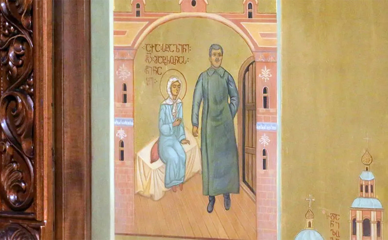 Σάλος με εικόνα του Στάλιν σε ορθόδοξη εκκλησία στη Γεωργία