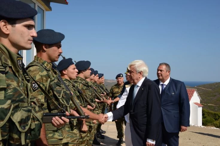 Παυλόπουλος: Απαντάτε στις τουρκικές προκλήσεις με «Μολών λαβέ»￼